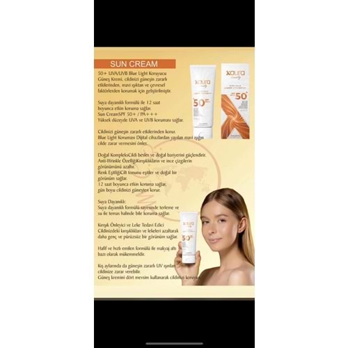 XAURA GÜNEŞ KREMİ