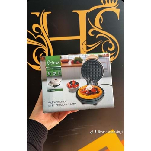 KİWİ ELEKTRİKLİ WAFFLE TAVA
