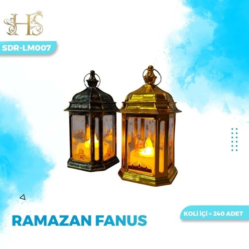 RAMAZAN FANUSU SDR-LM007 (12 ADET)