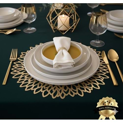 MASTER CHEF PORSELEN YEMEK TAKIMI 24 PARÇA