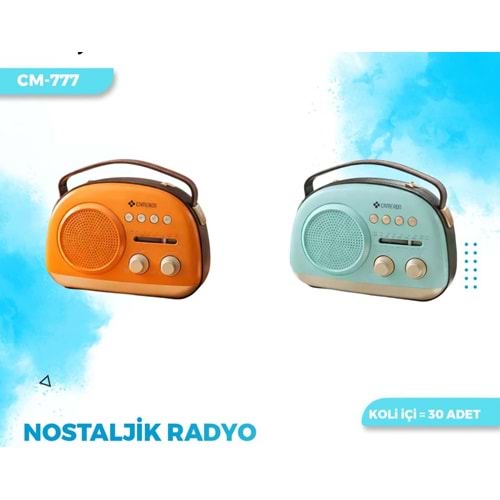 CAMERON NOSTALJİK RADYO CM-777