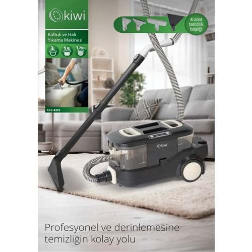 KİWİ KOLTUK VE HALI YIKAMA MAKİNESİ KCC4325