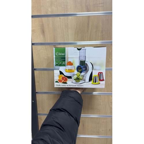 2 Sİ BİR ARADA NARENCİYE SIKACAĞI VE SALATA MAKİNESİ KIM-4710