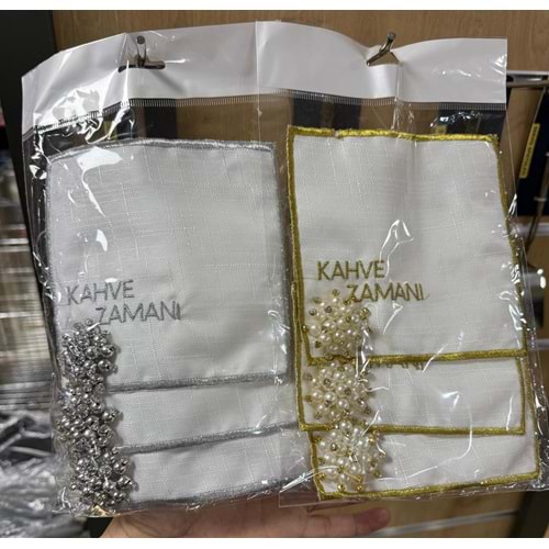 TAŞLI SUNUM PEÇETESİ