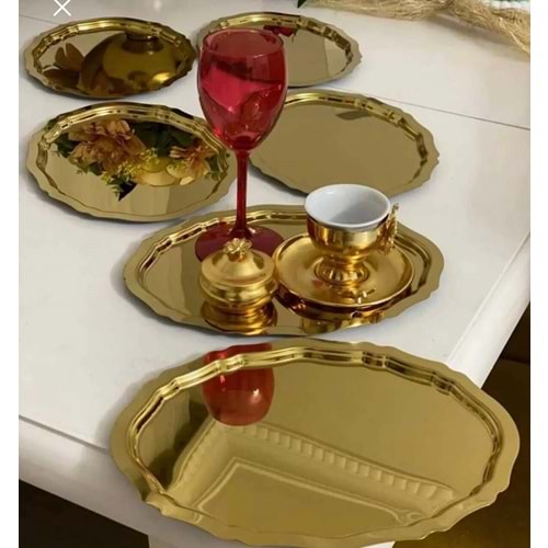 DALGALI GOLD SUNUM TEPSİSİ