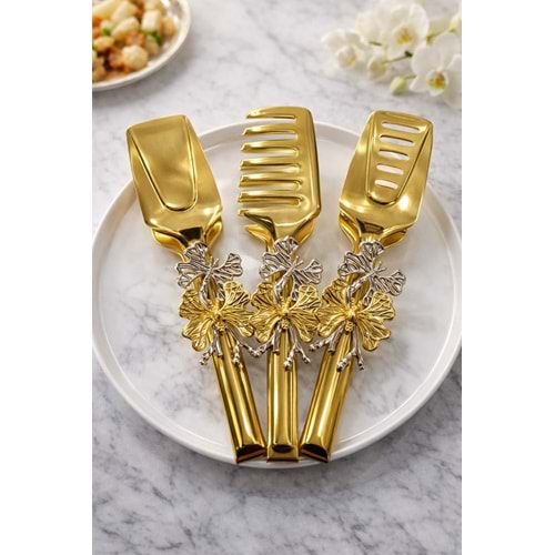 GOLD 3 LÜ MAŞA SERVİS SETİ