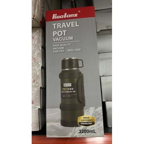 TRAVEL POT TERMOS 3200 MİLİM