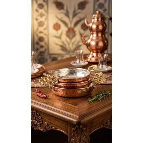 BAKIR 3 LÜ SAHAN SETİ