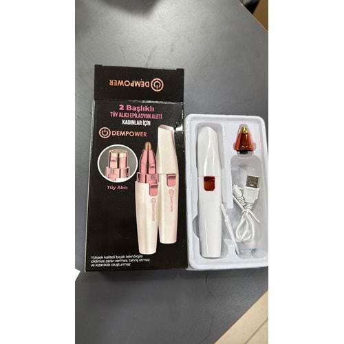 DEMPOWER ŞARZLI KAŞ BIYIK EPİLASYON ALETİ