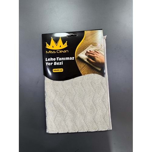 MİSCLEAN LEKE TANIMAZ YER BEZİ 40X60