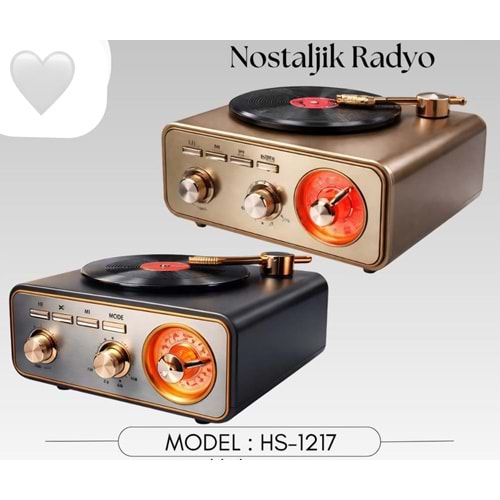 NOSTALJİK RADYO HS-1217