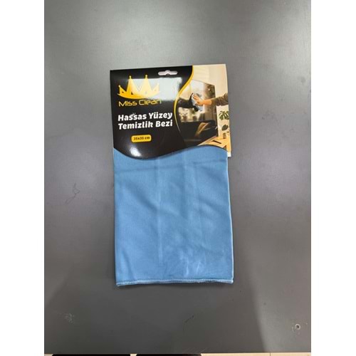 MİSCLEAN HASSAS YÜZEY TEMİZLİK BEZİ 35X35 (100 PKT)