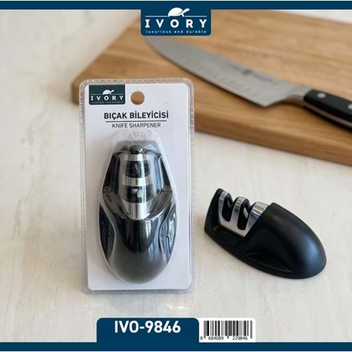 İVORY KÜÇÜK BOY BIÇAK BİLEYİCİ İVO-9846