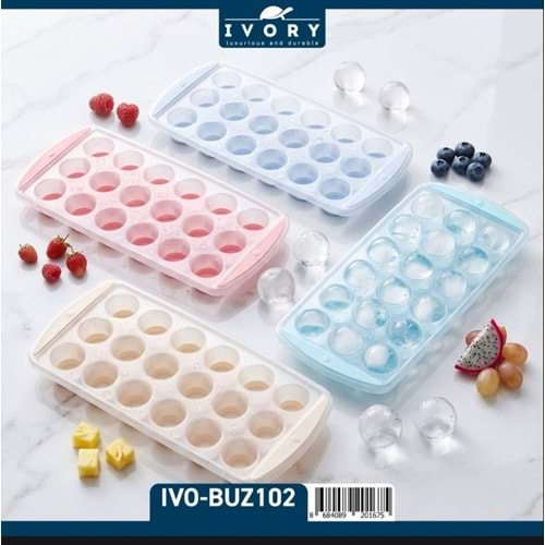 İVORY MİSKET SİLİKON BUZ KALIBI İVO-BUZ102