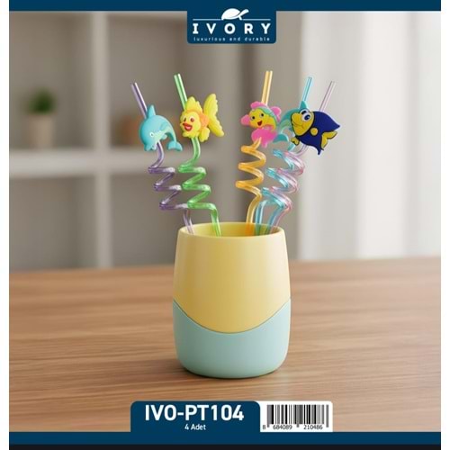 İVORY DÖRTLÜ SEVİMLİ PİPET İVO-PT104